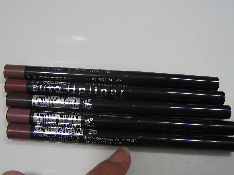 La colors auto lip liner pencil paint Berlin Lips L. A. COLORS